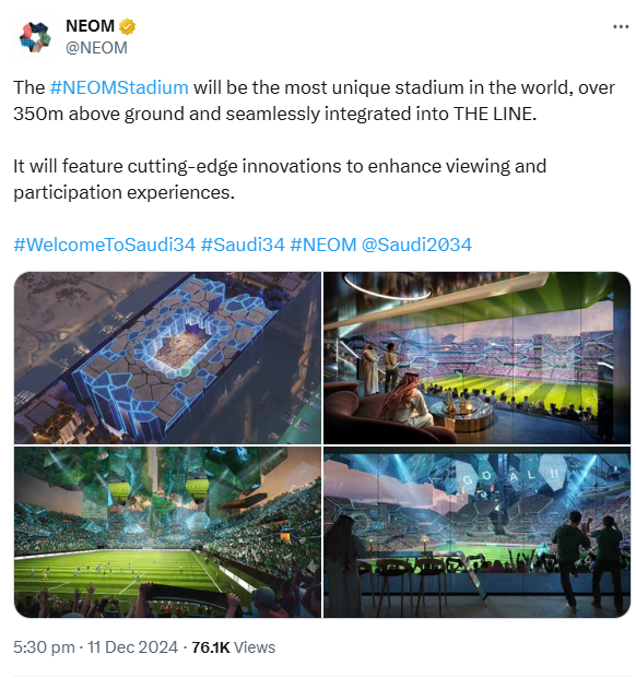 NEOM Sky Stadium NEOM Sky Stadium